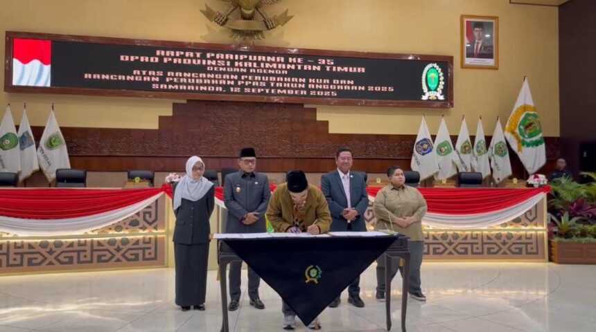 DPRD dan Pemprov Kaltim Sepakati Perubahan KUA-PPAS 2025
