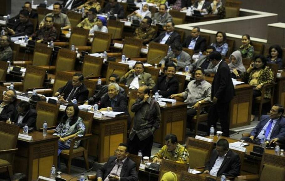 Ilustrasi sidang DPR