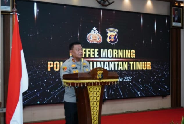 Polda Kaltim Perkuat Sinergi dengan Pemda Lewat Coffee Morning