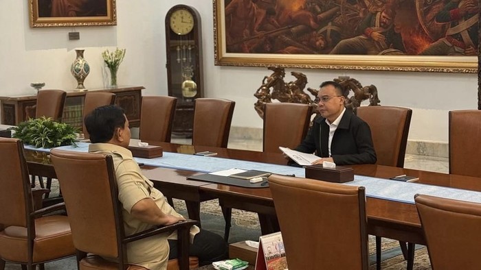 Prabowo–Dasco Bahas Program Prioritas di Istana Merdeka