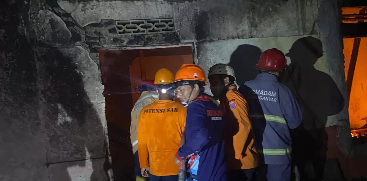 Rumah Warga Jumapolo Terbakar, Kerugian Capai Rp250 Juta