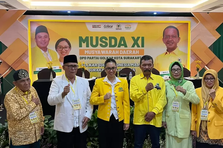 Sekar Tandjung Kembali Pimpin Golkar Solo